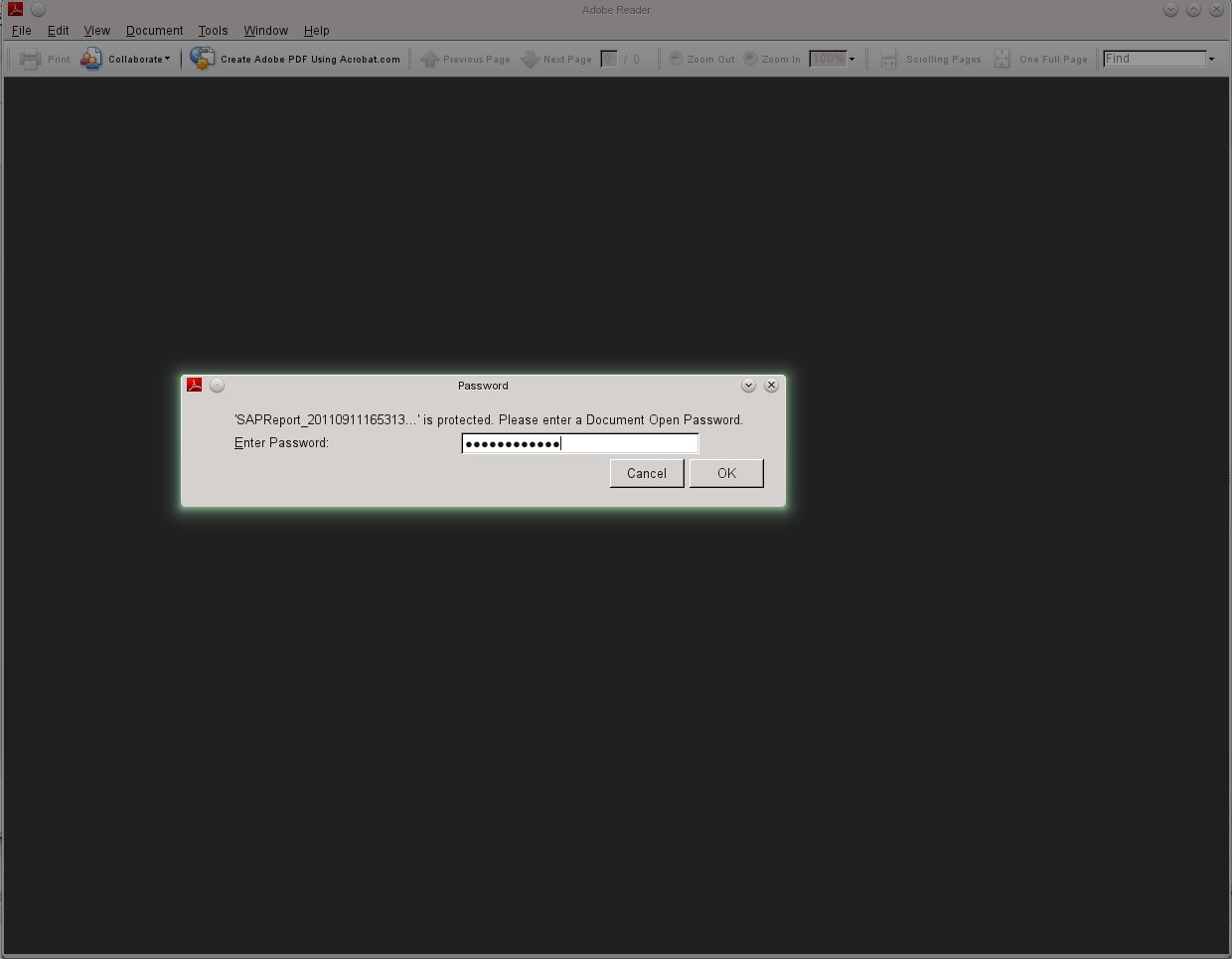 PDF Encryption for SAP ABAP Systems